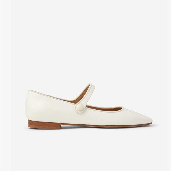 Tamara Mellon Minty Mary Jane - Patent - 7.5 - Ivory